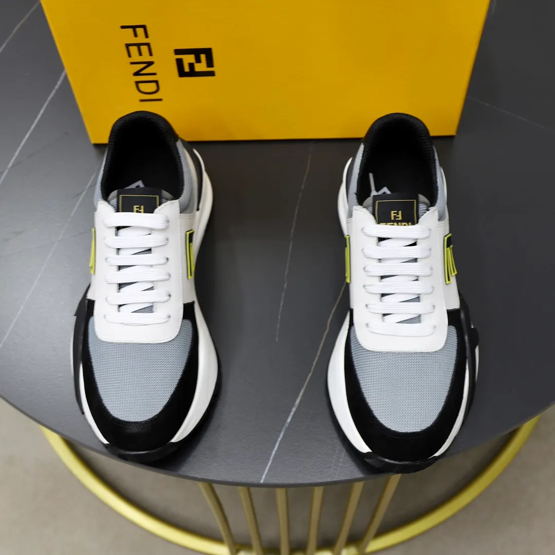 Men's men's shoes 290🔥Brand: FENDI Size: 38-44 (45, 46 customized) Grade: Original quality High version Material: Imported cowhide ➕ High-quality and comfortable lining Original lightweight non-slip outsole Style category: Travel Fashion casual shoes Versatile trend